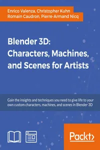 Blender 3D: Characters, Machines, and Scenes for Artists_cover