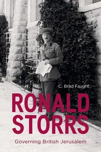 Ronald Storrs_cover