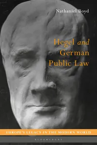 Hegel and German Public Law_cover