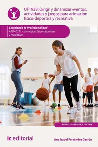 Dirigir y dinamizar eventos, actividades y juegos para animación físico-deportiva y recreativa. AFDA0211_cover