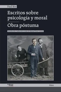 Escritos sobre psicología y moral - Obra póstuma