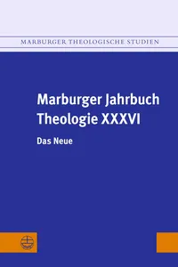 Marburger Jahrbuch Theologie XXXVI_cover