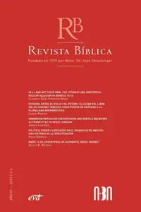 Revista Bíblica 2025/3-4 - Año 87_cover