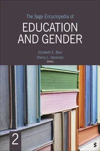 The Sage Encyclopedia of Education and Gender_cover