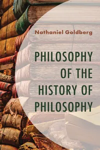 Philosophy of the History of Philosophy_cover