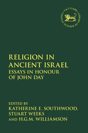 Religion in Ancient Israel