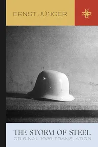 The Storm of Steel: Original 1929 Translation_cover