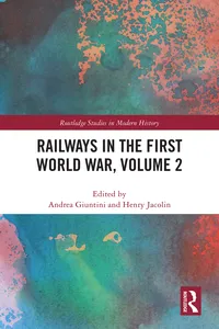Railways in the First World War, Volume 2_cover