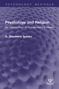 Psychology and Religion_cover