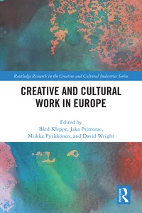 Creative and Cultural Work in Europe_cover