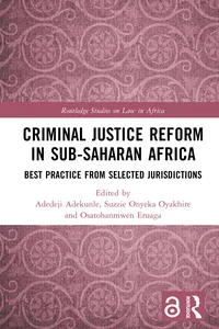 Criminal Justice Reform in Sub-Saharan Africa