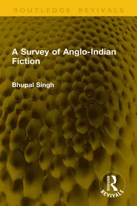 A Survey of Anglo-Indian Fiction_cover
