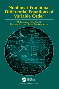 Nonlinear Fractional Differential Equations of Variable Order
