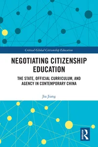 Negotiating Citizenship Education_cover