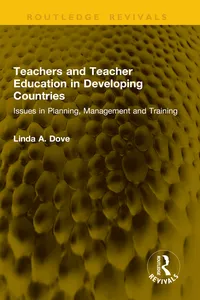 Teachers and Teacher Education in Developing Countries_cover