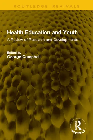 Health Education and Youth