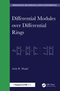 Differential Modules over Differential Rings_cover