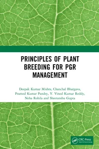 Principles of Plant Breeding for PGR Management_cover