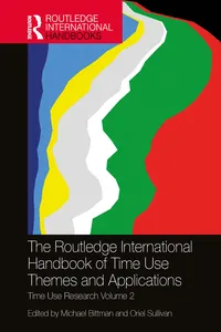 The Routledge International Handbook of Time Use Themes and Applications_cover
