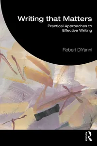 Writing that Matters