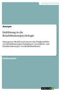 Einführung in die Rehabilitationspsychologie_cover