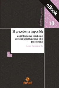 El precedente imposible_cover