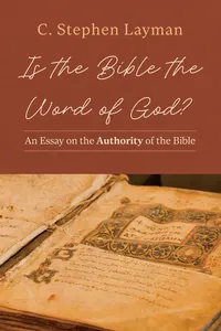 Is the Bible the Word of God?_cover