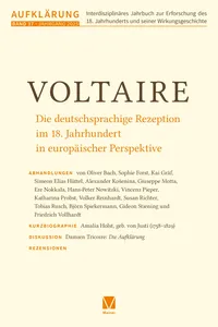 Aufklärung 37: Voltaire_cover