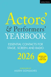 Actors’ and Performers’ Yearbook 2026_cover