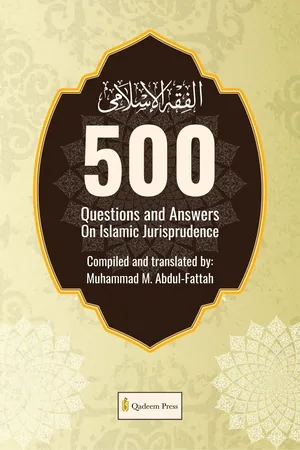 500 Questions and Answers on Islamic Jurisprudence