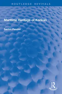 Maritime Heritage of Konkan_cover