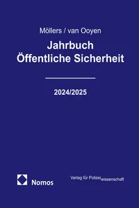 Jahrbuch Öffentliche Sicherheit 2024/2025_cover