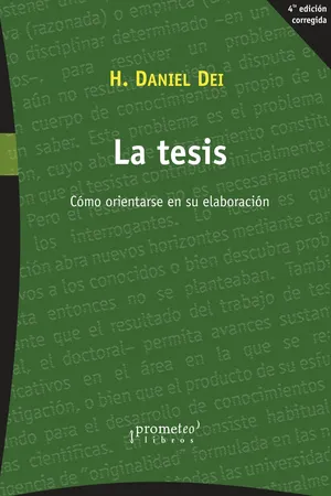 La tesis
