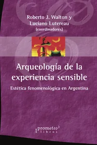 Arqueología de la experiencia sensible