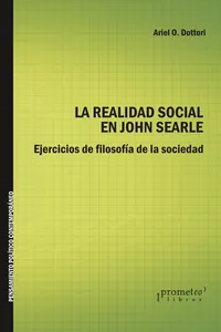 La realidad social en John Searle_cover