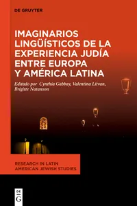Imaginarios lingüísticos de la experiencia judía entre Europa y América Latina_cover