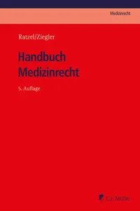 Handbuch Medizinrecht_cover