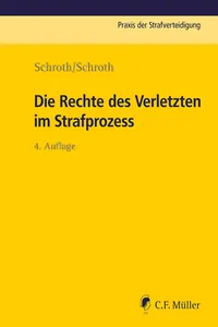 Die Rechte des Verletzten im Strafprozess_cover