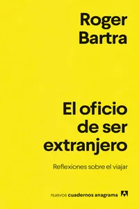 El oficio de ser extranjero_cover