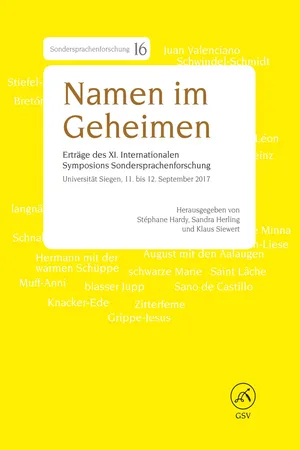 Namen im Geheimen