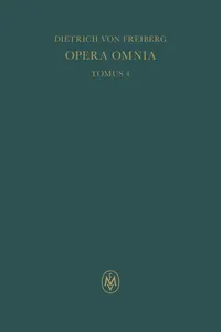 Opera omnia, Tomus IV. Schriften zur Naturwissenschaft / Briefe_cover