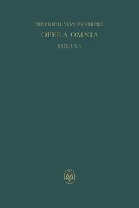 Opera omnia, Tomus II. Schriften zur Metaphysik und Theologie_cover
