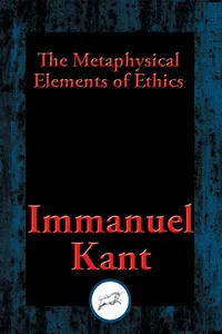 The Metaphysical Elements of Ethics_cover