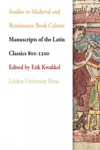 Manuscripts of the Latin Classics 800-1200_cover
