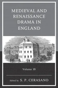 Medieval and Renaissance Drama in England_cover