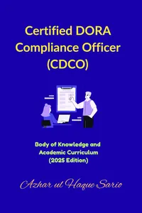 Certified DORA Compliance Officer_cover