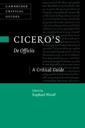 Cicero's ‘De Officiis'