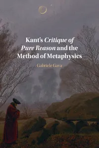 Kant's Critique of Pure Reason and the Method of Metaphysics_cover