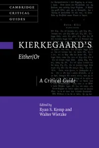 Kierkegaard's Either/Or_cover