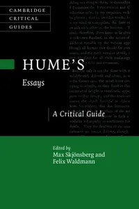 Hume's Essays_cover